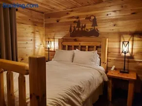 Luxury Cabin Hot Tub Bunkroom Gameroom at CaveRunLake - Image 2