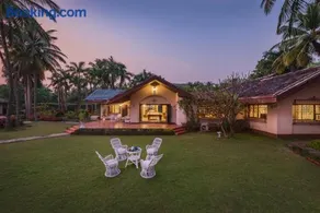 SaffronStays Sea Sparkle - 4BR beachfront villa with lawn, deck & gazebo near Kashid-Murud beach - Image 1