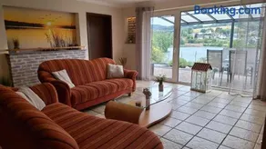Seeblick-Ferienwohnung "Agger-Blick 1" mit großer Terrasse, kostenlosen E-Bikes, Sauna & Kajak - Image 4