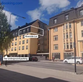 Riverside Lux with 2 bedrooms, Car Park garage and Sauna - Image 4