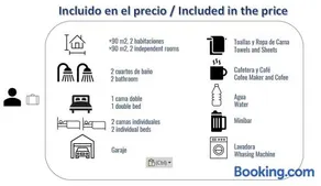 2 baños! Piso grande 100 m2 y Garaje gratis - Image 3