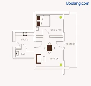 ApartWehr Business&Ferien Apartment Türkis - Image 2