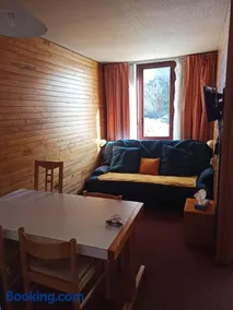 Studio transformé en 2 pièces avec cloison amovible sur La Plagne Bellecôte - Image 1