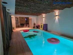 L'Oasis de Détente - La Parenthèse - gîte 6 personnes avec 1h d accès à la piscine privée et terrasse aménagée par nuit réservée - climatisation - 2km de Pairi Daiza - Image 1