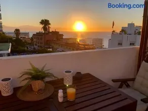 El Cortijuelo. Magnificent triplex terraced house with rooftop of 18m2, overlooking the sea. Parking - Image 1