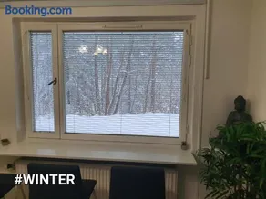 Close to the metro and the beach!!! with a view of the Scandinavian forest - Image 3