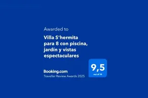 Villa S'hermita para 8 con piscina, jardín y vistas espectaculares - Image 2