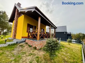 Brzozowe Wzgórze domek z tarasem i widokiem na staw - Image 3