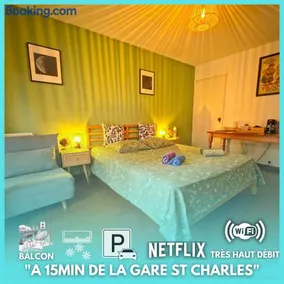 Létizia Balcon & Parking Privé - Belle de Mai - Image 1