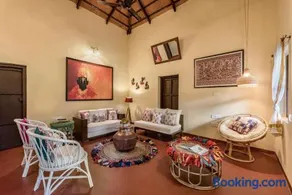SaffronStays Sattva - 2BR Konkani-style eco farmhouse with wood-fired copper baths, orchard, forest walks & stargazing - Image 2
