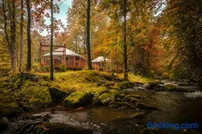 Otter Creek Luxury Yurt - Creekside Glamping with Private Hot Tub - Image 1