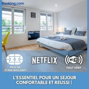 Le Louvre Lens - Premium - Wifi - Balcon & Parking - Image 1