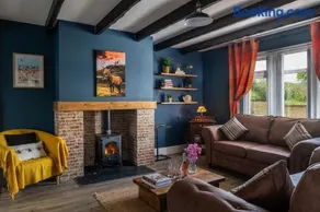 Pen y coed with hot tub and sauna surrounded by countryside views - Image 2