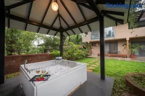 SaffronStays Red Brick House - 3BR English-style villa with verandah dining, orchard lawn & classic charm - Image 2