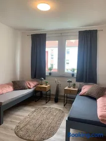 frisch modernisiertes Apartment Nähe Goitzschesee in Bitterfeld für 4 Personen - Image 3
