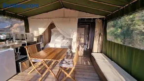 LA TERRASSE DES LAURIERS SUR L'ÎLE DU LEVANT - Image 2