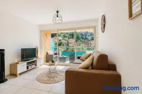 quiet studio swimming pool Roquebrune - Image 5