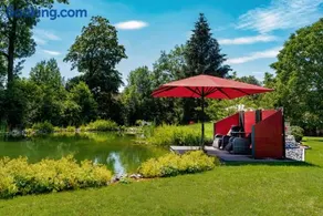 Romantic Wooden Lodge,Sauna,Schwimmteich,alleinstehend,absolut ruhig - Image 2