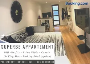 Superbe appartement Paris/Bercy (12e) wifi&Netflix - Image 1