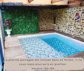 Piscine avec Les Gîtes du Rouyon - Image 1
