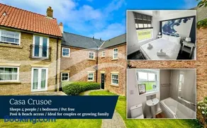 Casa Crusoe - Part of the The Bay Filey Holiday Village with pool, gym and direct beach access, pub, restaurant, tennis and meadows walks - Image 1