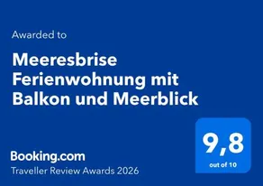 Meeresbrise Ferienwohnung mit Balkon und Meerblick - Image 3
