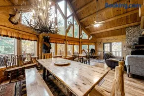 Upscale Cabin W Hot Tub Sleeps 22 Game Room Pool - Image 1