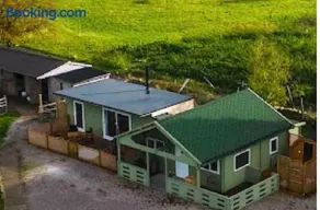 Semi Off Grid Fearless Fox Lodge complete with Log burners, Hot Tub & Sauna - Image 1