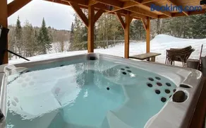 Chalet bois rond aux paysages uniques avec Spa ! - Image 3