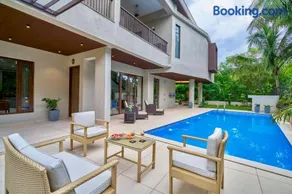 SaffronStays Sea Breeze - Pet Friendly Luxury 4BR Pool Villa, Game Room & Terrace near Saral Beach, Alibaug - Image 5