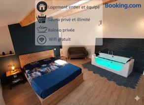 Nid Romantique avec Sauna & Balnéo Privés - ChezBross' La Parenthèse - Image 1