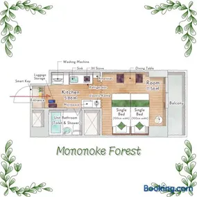 Mononoke Forest - Apartment near Ghibli Park - Image 2