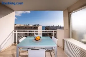 #47 Staywizus - Californie 1 BDR AC Garage Sea view terrace 1 min to beach - Image 2