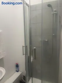 studio apartment with small kitchen and bathroom - Image 2
