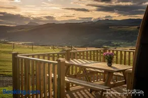 Lawers Luxury Glamping Pet Friendly Pod at Pitilie Pods - Image 2