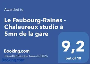 Le Faubourg-Raines - Chaleureux studio à 5mn de la gare - Image 1