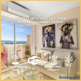 Splendide appartement climatisé vue mer - Image 1