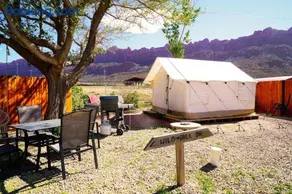 Moab Glamping Setup Tent in RV Park #6 OK-T6 - Image 1