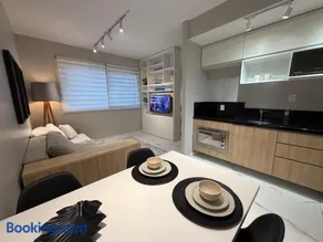 Loft moderno e completo, com piscina, academia e garagem no MaxPlaza, em Canoas - Image 1
