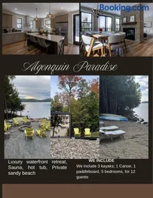 Waterfront Algonquin Retreat,Hot Tub & Sauna - Image 2