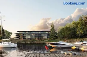 Boho Deluxe Apart - największy apartament 130m2 nad Jeziorem Ukiel z 50m tarasem, przy jeziorze, garaż podziemny, klimatyzacja, 3 sypialnie plus salon, 2 łazienki, winda, fvat - Image 3