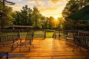 Cozy Cabin w Pavilion Deck Fireplace & FirePit - Image 1