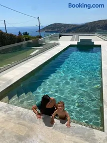 Greece Sea Villas Kaki Thalassa 400m to the beach ,Heated pool ,Athens - Image 2