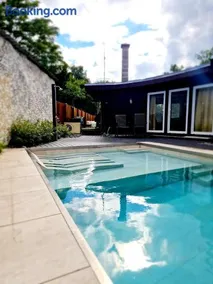 Poolhaus mit Sauna und Kamin - Offenburg, Straßburg, Europapark - Image 2