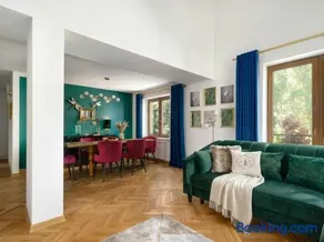Golden Villa Saska Kępa Luxury Retreat with Garden & Design Interior - Image 5