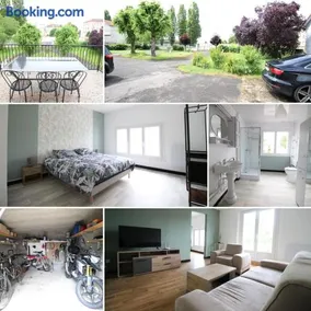 3 chambres - Très grand jardin privée - Terrasse Privée - Garage vélo et moto - Parking voiture privée dans la propriété - Géré par Presta-Zen'Services - Image 1