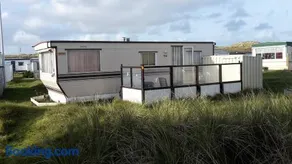 AMELAND-Nes-Duinoord: Stacaravan (chalet) + fietsen direct aan zee! - Image 1