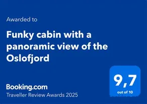 Funky cabin with a panoramic view of the Oslofjord - Image 4