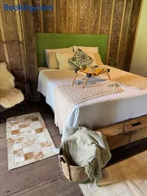 Air-conditioned cabin with fireplace and hot tub! - Image 3