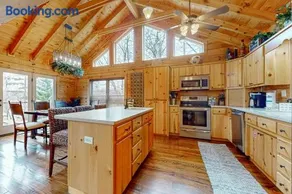 Relaxing Waterfront Stay Sleeps 16 Deck Hot Tub - Image 3